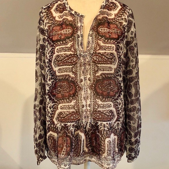 SCOTCH & SODA Maison Scotch Wanderlust Boho Blouse - Picture 5 of 7